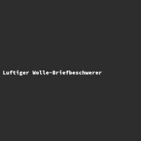 Luftiger Wolle-Briefbeschwerer