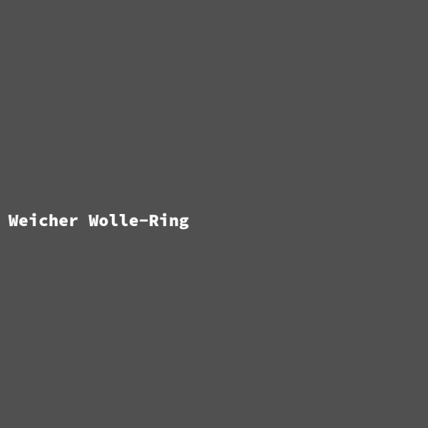 Weicher Wolle-Ring