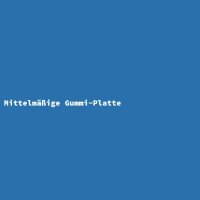 Mittelm&auml;&szlig;ige Gummi-Platte