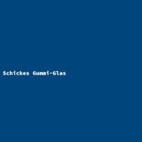 Schickes Gummi-Glas