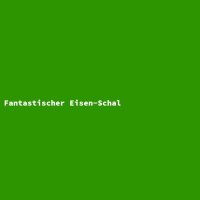 Fantastischer Eisen-Schal