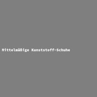 Mittelm&auml;&szlig;ige Kunststoff-Schuhe