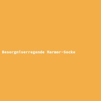 Besorgniserregende Marmor-Socke