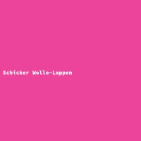 Schicker Wolle-Lappen